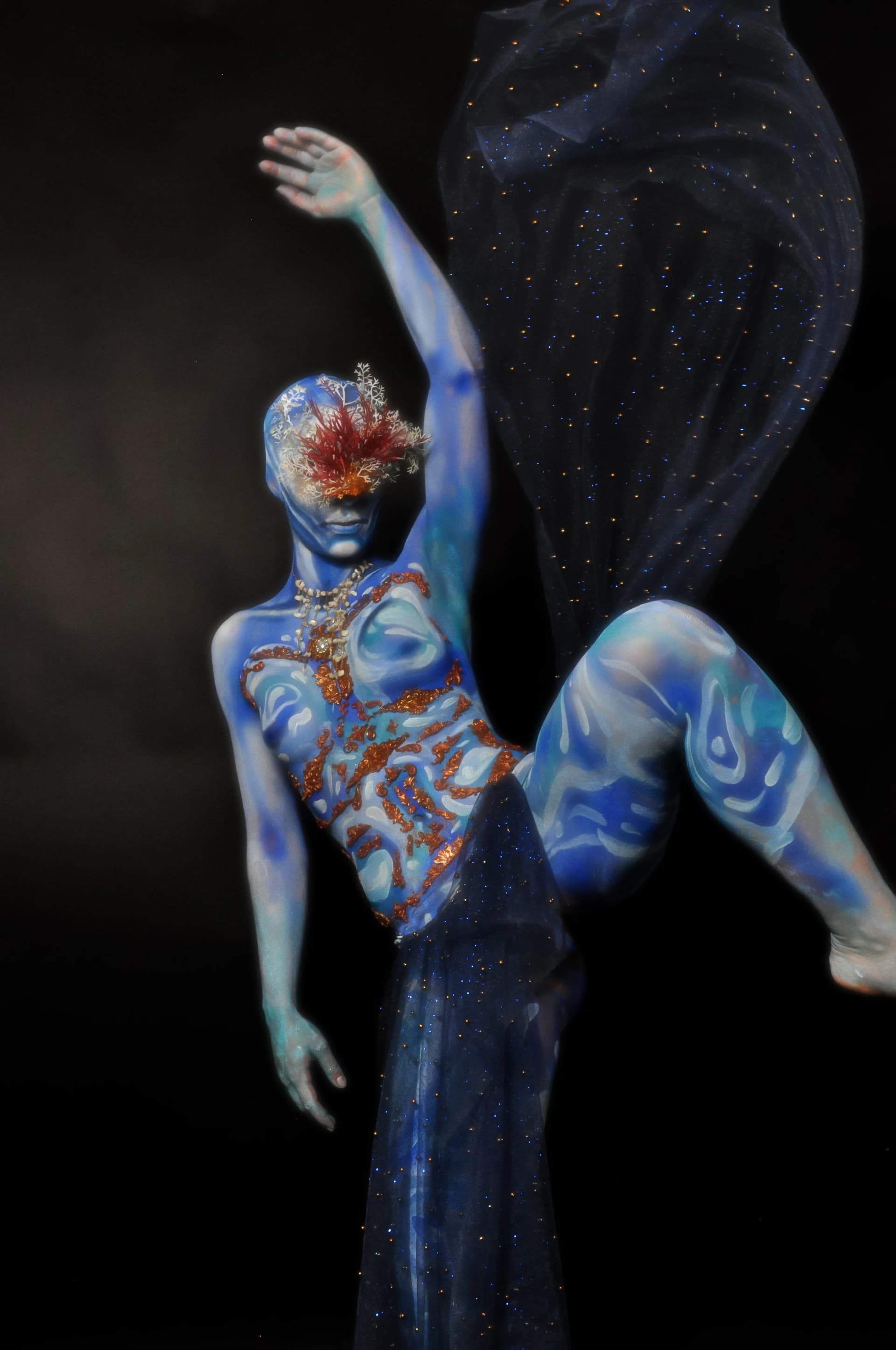 Water Bodypaint by Shelsey Boermans